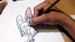 3D drawing on paper Step by Step - How To Draw 3d monkey on paper
