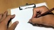 3D drawing on paper Step by Step - How to Draw 3d puppy dog on paper