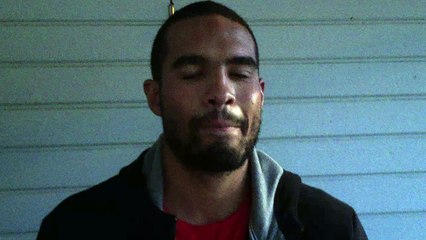 Samuel Alerte après la victoire contre Trélissac (images Nicolas Guiraud)