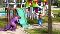 Horse Racing | Dinosaurs Fighting |3D Horse Colors | Horse Cartoons For Children |Dinosaurs For Kids