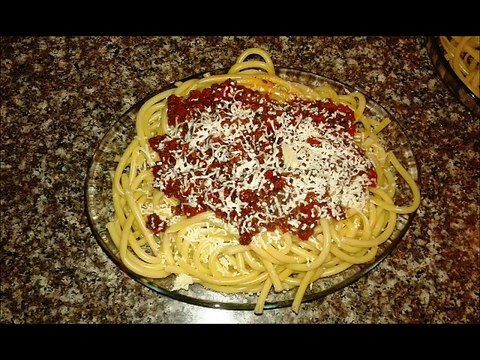 KIYMALI DOMATES SOSLU İTALYAN MAKARNA