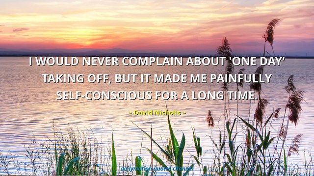 David Nicholls Quotes #2