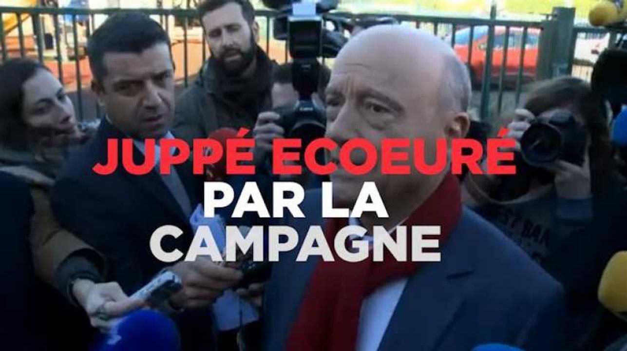 Primaire: Juppé revient sur la campagne "ignoble" contre lui