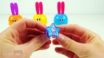 Learn Colors Jelly Clay Slime Surprise Toys Peppa Pig Anna Frozen Angry Birds Hello Kitty   Play Doh