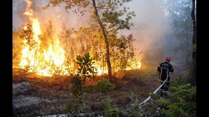Incendie en Gironde