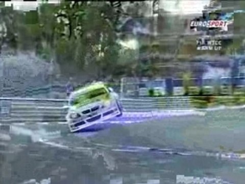 WTCC 2007 Pau Augusto Farfus Crash