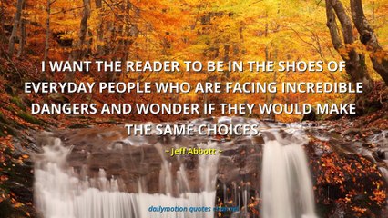 Jeff Abbott Quotes
