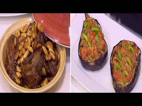 المروزية - سلطة باذنجان مشوي - سلطة طماطم بالفلفل | مغربيات حلقة كاملة