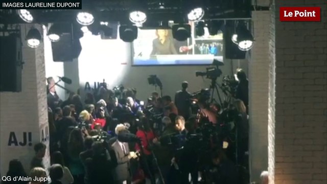 Primaire de la droite : au QG d'Alain Juppé, ses supporters déçus