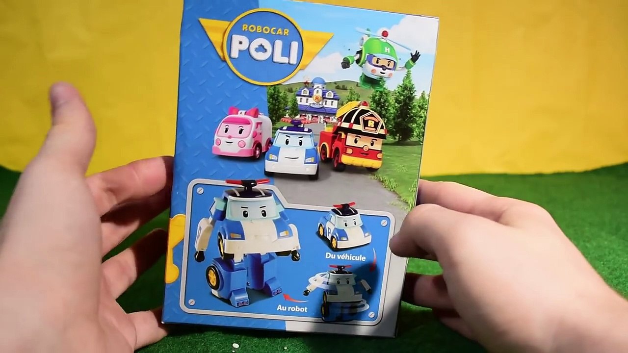 ROBOCAR POLI ✩ Robocar Véhicule Transformable Poli ✩ Poli la voiture de Police