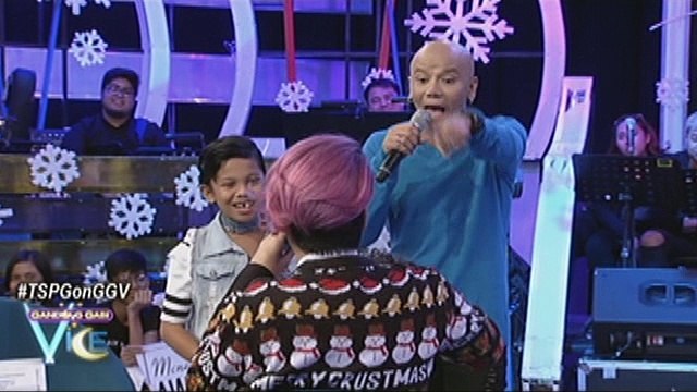 GGV: Onyok, Vice, Kiray, Awra in a drama scene!
