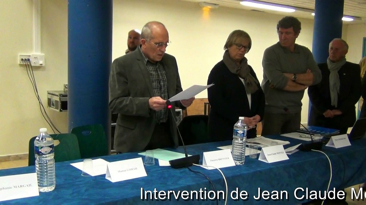 Intervention Jean Claude MONTES