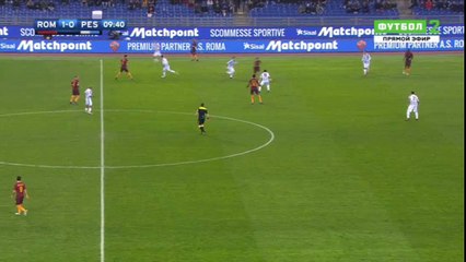 2-0 Edin Dzeko Goal HD - AS Roma 2 - 0 Pescara - Serie A - 27.11.2016