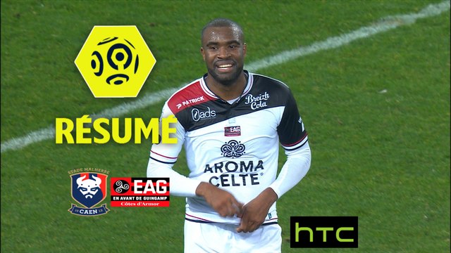 SM Caen - EA Guingamp (1-1) - Résumé - (SMC-EAG) / 2016-17