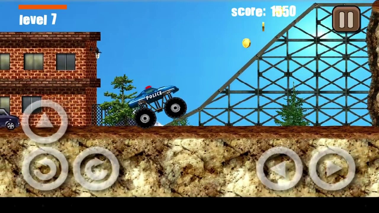 ✔ Monster Trucks For Children Videos / Police Monster Trucks