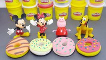 Play-Doh Rainbow Donut Surprise Eggs, Playdough doughnuts by RA Toys Collector