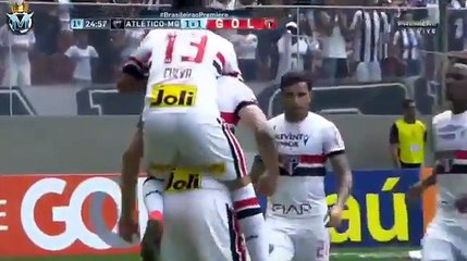 Atlético MG vs  São Paulo 1-1 GOL DE MAICON  Brasileirão 27-11-2016 (HD)