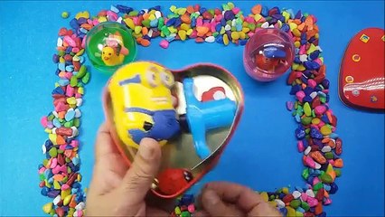 Surprise Toy Eggs and Surprise Characters Minions-Surprise Eggs and Play Doh