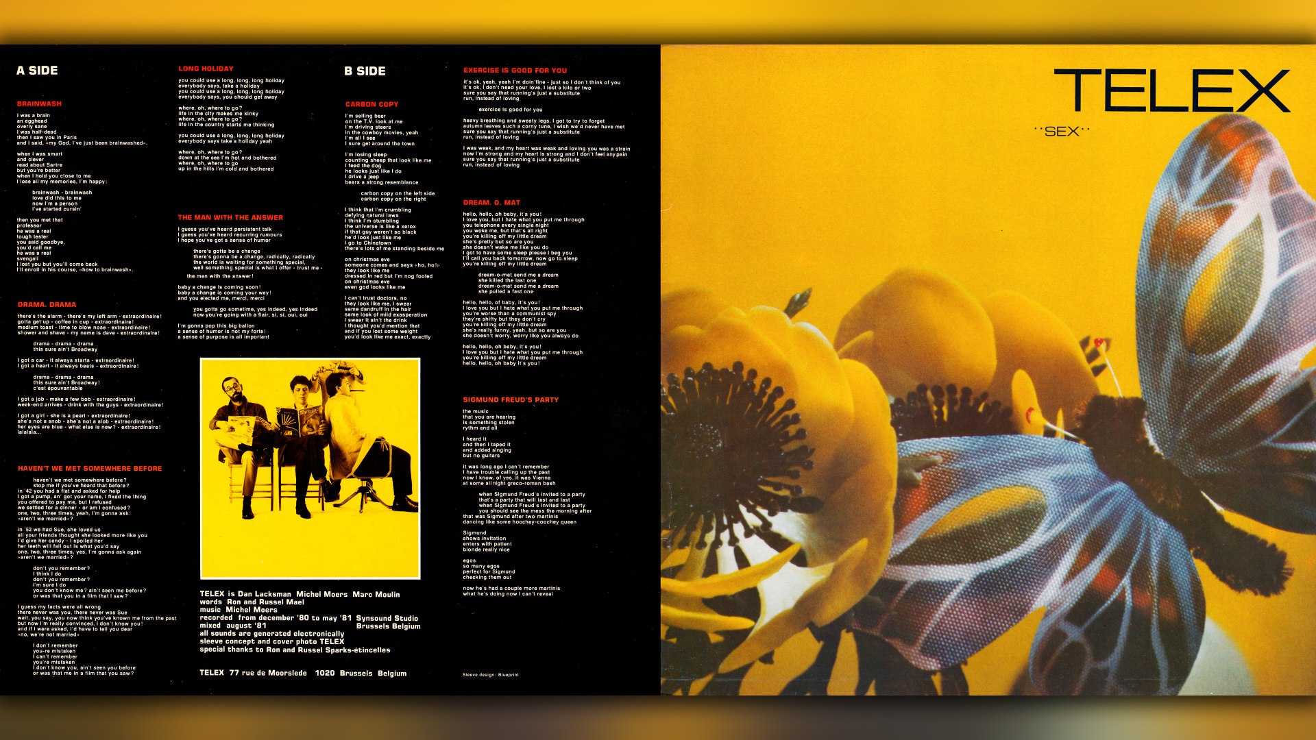 Telex - 03 - 1981 - Sex [full album] - video Dailymotion