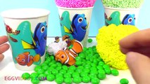 Finding Dory Surprise Toys Nemo Disney Cars Disney Princess Super Hero EggVideos.com