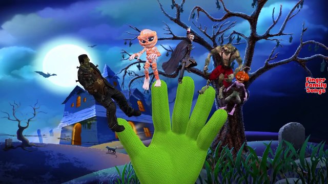 FRANKENSTEIN Finger Family For Babies | DRACULA Nursery Rhymes | Funny Halloween Cartoons