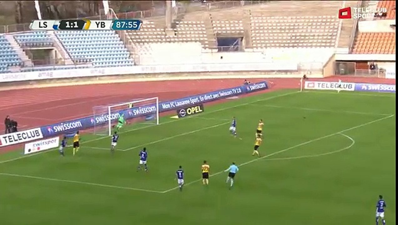 Lausanne 1:2 Young Boys (Swiss Super League 16. Runde 2016/2017 27.November 2016)