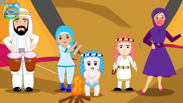 Finger Family Arabic dance family | Animated Finger Family Rhymes with lyrics HD