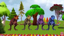 Flying Dinosaur Vs Gorilla Finger Family Rhymes | Flying Dinosaur Short Movie | 3D Gorilla Cartoons
