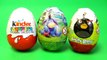 Surprise Eggs Angry birds, Winnie the Pooh Kinder Sorpresa huevo chocolate by lababymusica