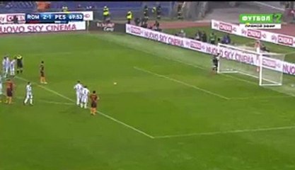 Diego Perotti Penalty Goal HD - AS Roma 3-1 Pescara 27.11.2016 HD