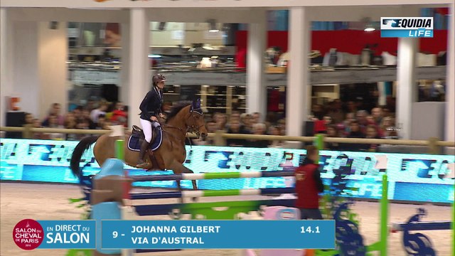 SALON DU CHEVAL DIMANCHE EPREUVE 8 AM 1 ELITE