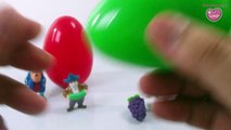 Surprise Eggs - Surprise Toys Sharky Penguin Strawberry Sweet Melon Blue Grapes Toys Surprises