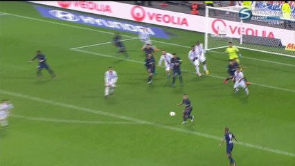 Edinson Cavani Goal HD - Lyon 1-2 PSG 27.11.2016