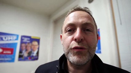 Jérôme Sourrisseau après la victoire de Fillon