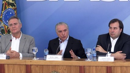 ‘Há uma preocupação’, diz Temer sobre delação da Odebrecht