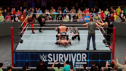 WWE 2K17 : WWE Survivor Series 2016 Team Raw vs