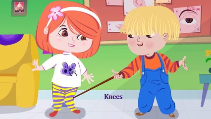 Head Shoulders Knees and Toes | english nursery rhymes for kids and children