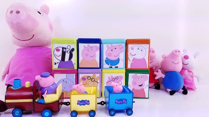 Peppa Pig DIY Cubeez Blind Box Play-Doh Dippin Dots Toy Surprise Learn Colors!