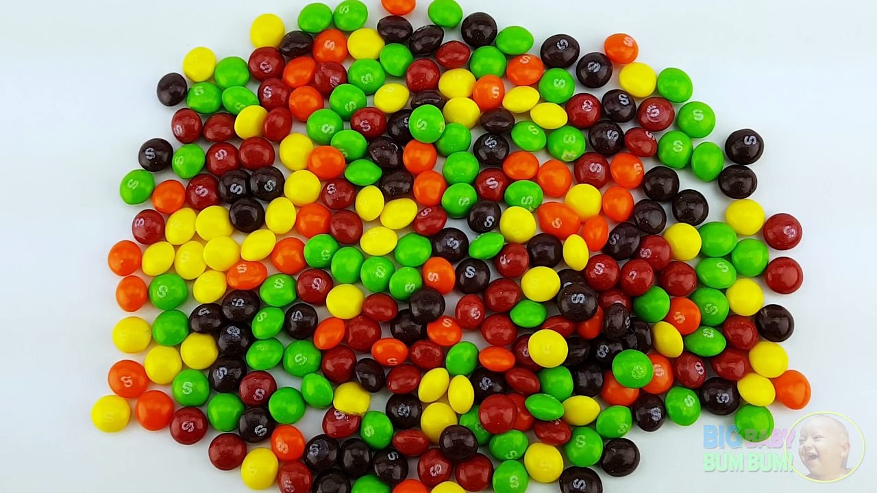 Learn the Alphabet with Skittles Candy! Learning the ABCs for Children!