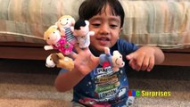 FINGER FAMILY SONGS Compilation Best Learning Video for Kids Learn Colors Animals Finger Puppets Toy