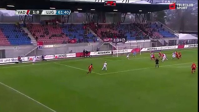 FC Vaduz 2:0 FC Lugano (Swiss Super League 16. Runde 2016/2017 27.November 2016)