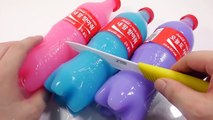 Learn Colors Coca Cola Bottle Yogurt Milk Pudding JELLY DIY Toy Surprise Slime #7