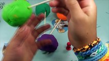 Lollipop Play-Doh Surprise Eggs Disney Marvel Lalaloopsy Shopkins Spongebob Toy Story Toys