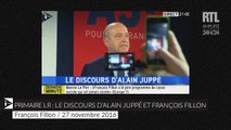 Primaire de la droite : revivez le discours d'Alain Juppé et de François Fillon après les résultats