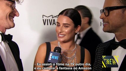 Lea Michele conta qual será a fantasia dela para o Halloween (Legendado)