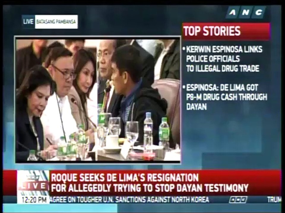 'Slut-shaming' Senator De Lima, Congressmen's questions about a scandal