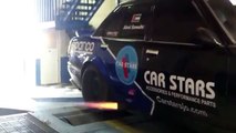 Toyota Corolla 1JZ Engine Swap - Anti Lag Flames Dyno Test