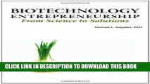 [READ] Kindle Biotechnology Entrepreneurship from Science to Solutions -- Start-Up, Company