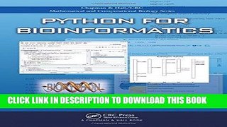 [READ] Kindle Python for Bioinformatics (Chapman   Hall/CRC Mathematical and Computational