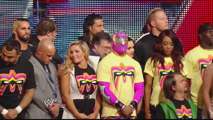Ultimate Warrior Tribute (RAW 2014-04-14)